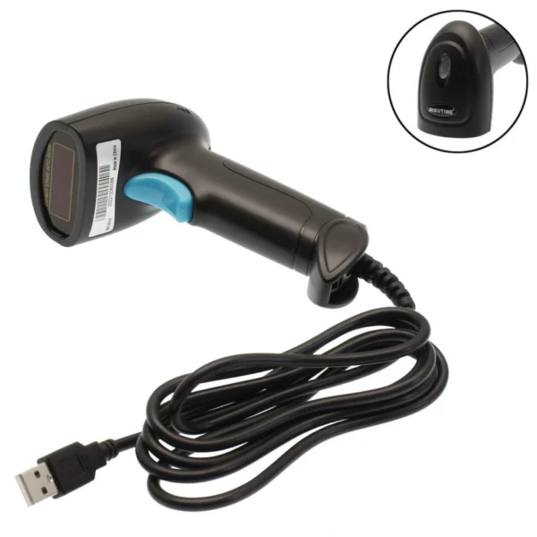 Ενσύρματο Scanner Χειρός Ενσύρματο με Δυνατότητα Ανάγνωσης 1D Barcodes