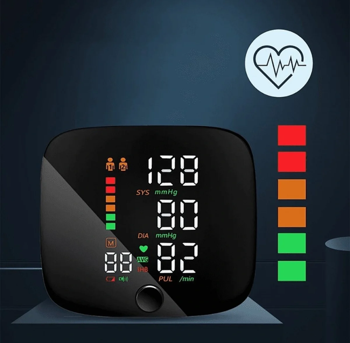 Ψηφιακό Πιεσόμετρο Καρπού με LED Οθόνη, Φωνητική Ειδοποίηση & USB-C WEB506 - Electronic Blood Pressure Meter