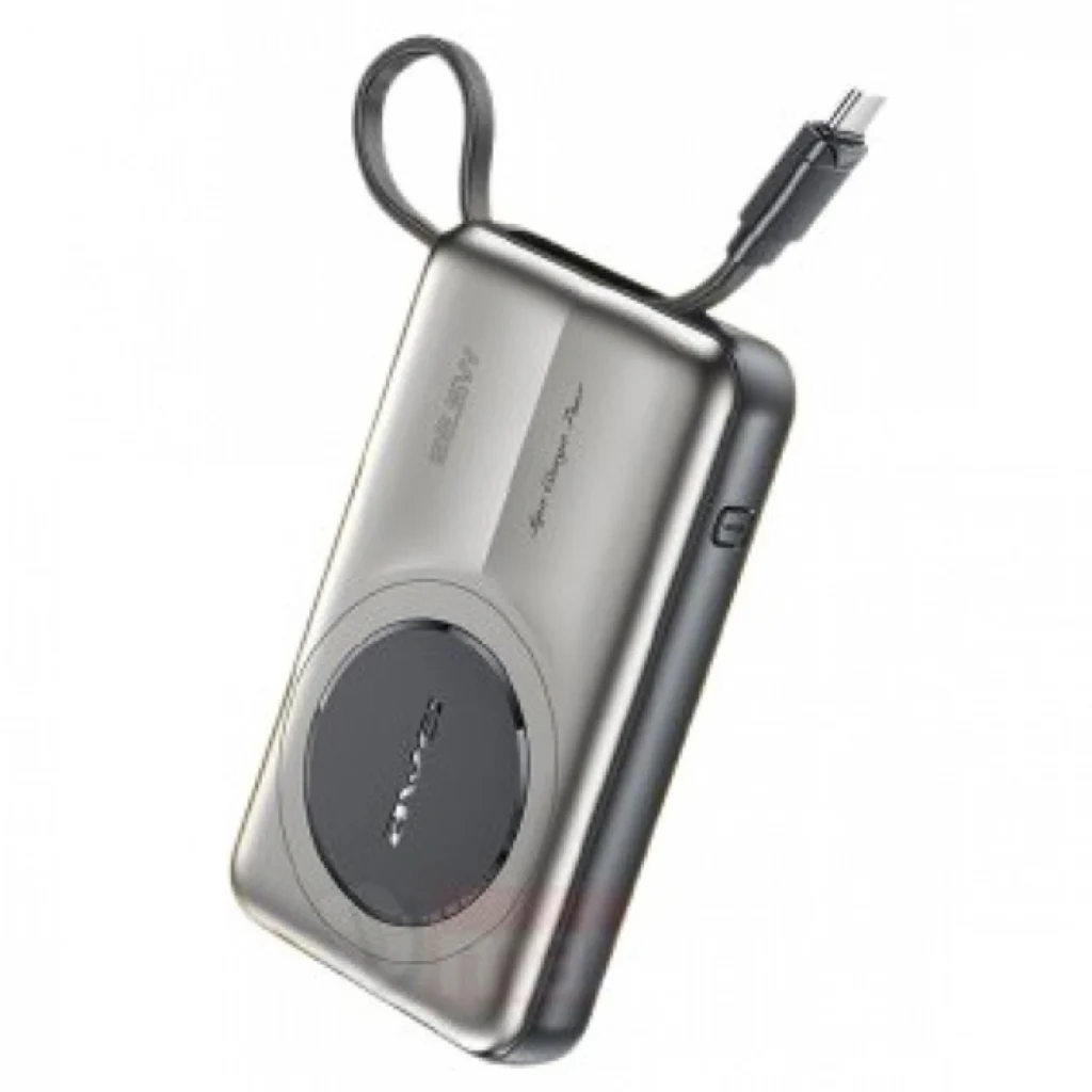 Power Bank Awei PA-22 10000mAh με Μαγνητική Ασύρματη Φόρτιση & LED Οθόνη