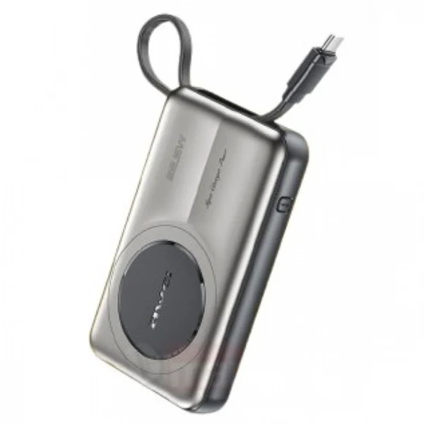 Power Bank Awei PA-22 10000mAh με Μαγνητική Ασύρματη Φόρτιση & LED Οθόνη