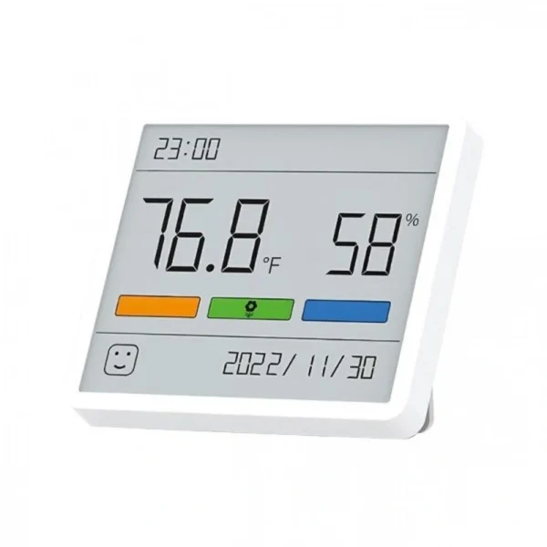 Ψηφιακό Θερμόμετρο Υγρασιόμετρο με Οθόνη 2.8” & Ρολόι Ημερολόγιο ATuMan TH1