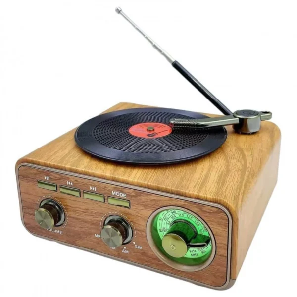 Φορητό Ασύρματο Ρετρό Ραδιόφωνο Bluetooth Meier MD-1317BT με AUX/USB/TF