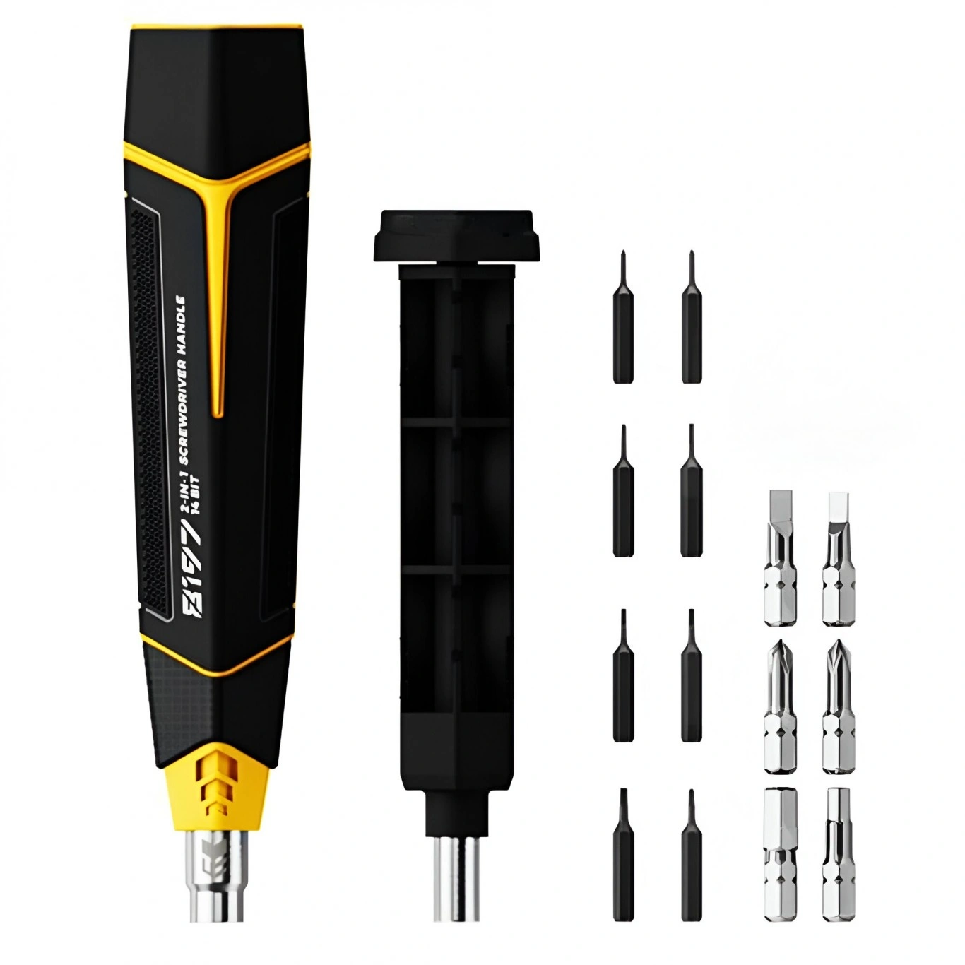 Κατσαβίδι Ακριβείας με 16 Εναλλασσόμενες Μύτες GBTK-25-8197 Κατσαβίδι Ακριβείας με 16 Εναλλασσόμενες Μύτες GBTK-25-8197