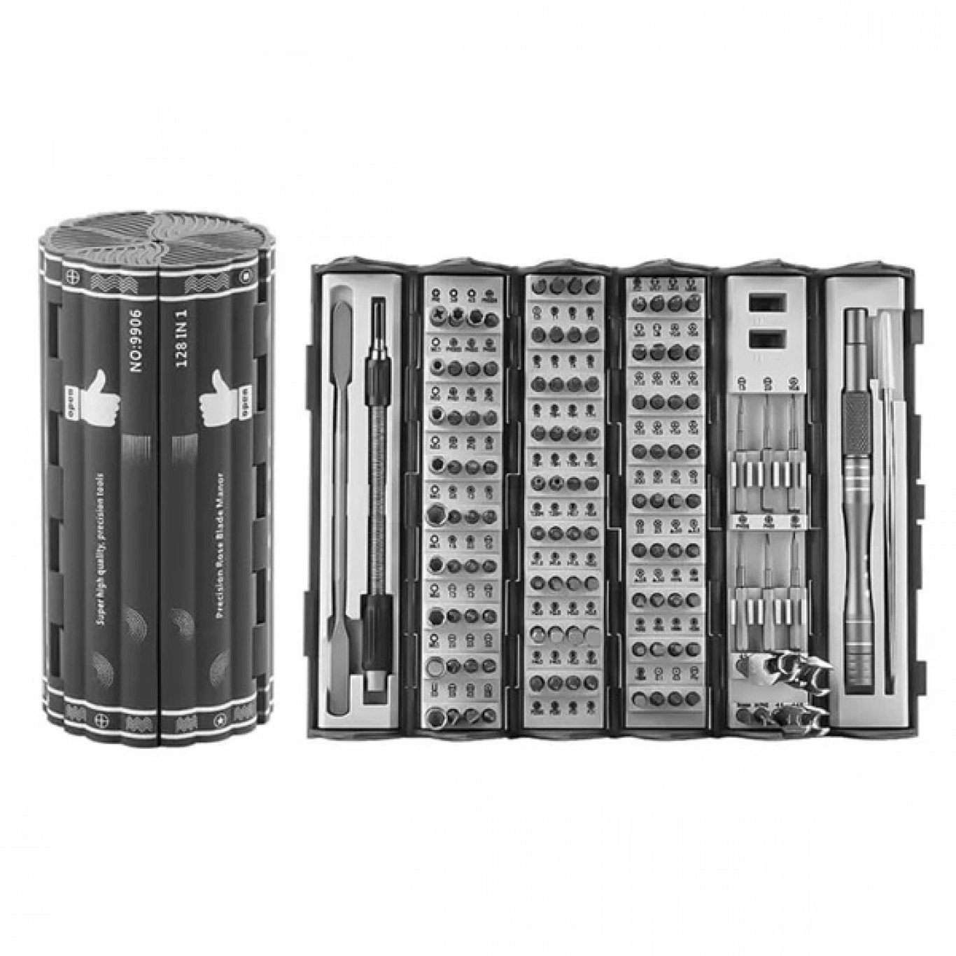 SW-8181 Universal Σετ Κατσαβιδιών 128 σε 1 – Εργαλειοθήκη Επισκευής για Κινητά, Υπολογιστές, Laptop, Xbox, Macbook, Κονσόλες Παιχνιδιών SW-8181 Universal Σετ Κατσαβιδιών 128 σε 1 – Εργαλειοθήκη Επισκευής για Κινητά, Υπολογιστές, Laptop, Xbox, Macbook, Κονσόλες Παιχνιδιών