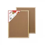 20x30cm Κρεμαστός Πίνακας Ανακοινώσεων Φελού με Ξύλινο Πλαίσιο για Σπίτι, Γραφείο & Εκπαίδευση