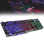 AOAS Σετ με Gaming Πληκτρολόγιο, Ποντίκι, Ακουστικά και Mouse Pad AS-1066 Gaming Combo 4 In 1 RGB