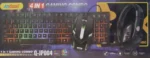 Gaming Πληκτρολόγιο, Ποντίκι, Ακουστικά και Mouse Pad Andowl Q-JP004 Gaming Combo 4 In 1 RGB