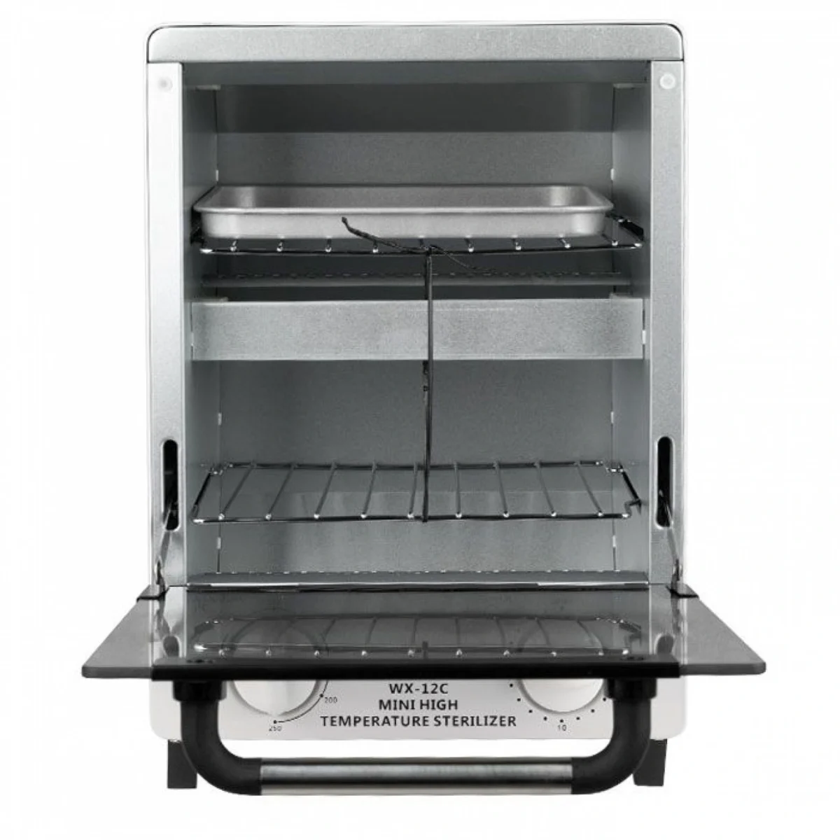 Επαγγελματικός Κλίβανος Ξηράς Αποστείρωσης Εργαλείων με Υπέρυθρη Ακτινοβολία 1000W 12L με Ρυθμιζόμενο Θερμοστάτη & Χρονοδιακόπτη