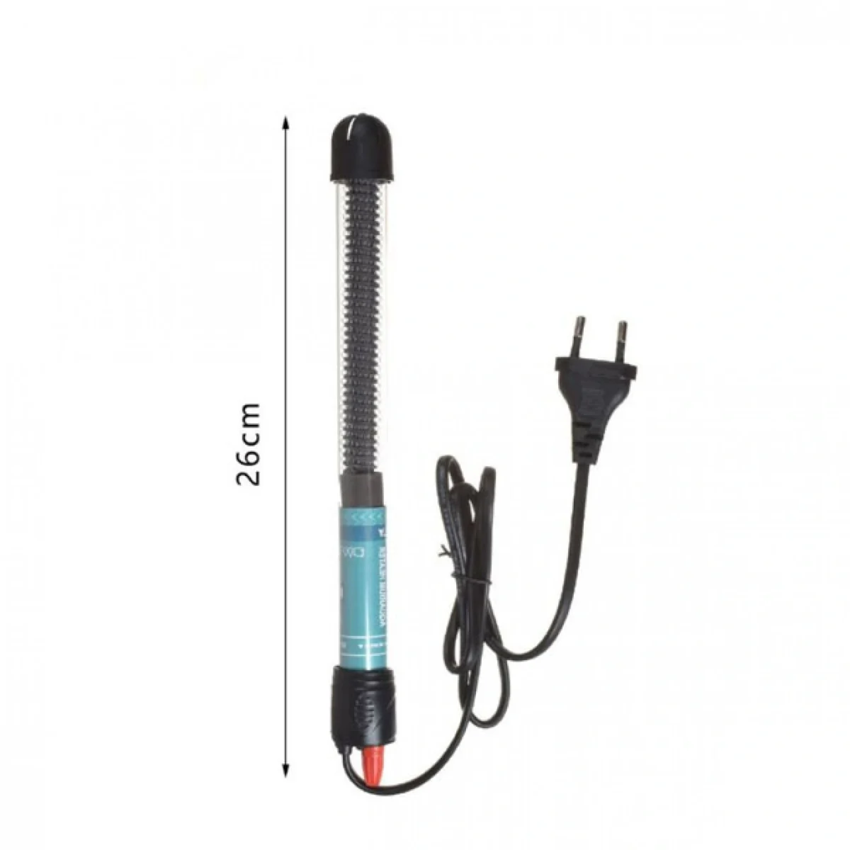 Γυάλινος Θερμοστάτης για Θέρμανση Ενυδρείου με Ροοστάτη Ρύθμισης Θερμοκρασίας 200W - Aquarium Glass Heater