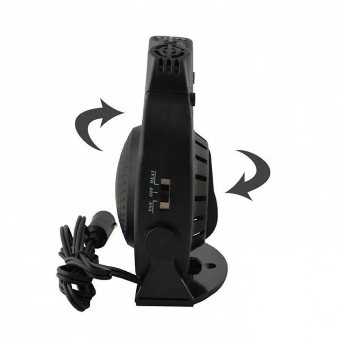 Κεραμικό Αερόθερμο & Ανεμιστήρας για Θέρμανση - Ψύξη 12V Αυτοκινήτου 200W