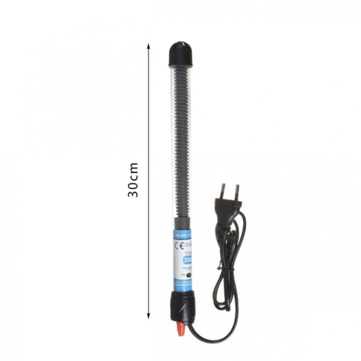 Γυάλινος Θερμοστάτης 300W με Ροοστάτη Ρύθμισης Θερμοκρασίας - Θέρμανση Ενυδρείου