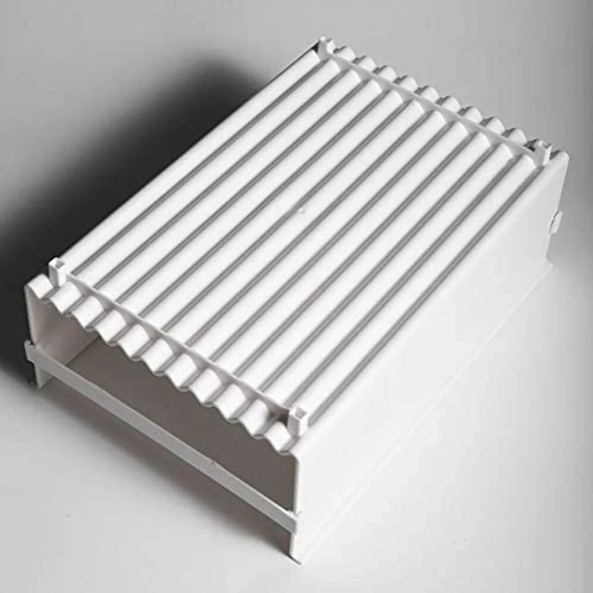 Στεγνωτήρας Νεροχύτη - Βάση Πιατοθήκη Κουζίνας Μεταλλικός σε Λευκό Χρώμα 35.5x24.5x13.2cm