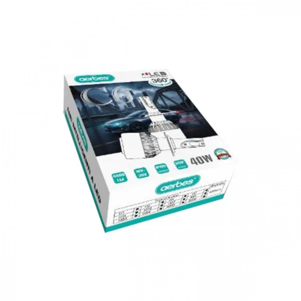 Σετ 2 Τεμάχια Led Λάμπες C6 Αυτοκινήτου 40W H1 4200lm - Led Headlight