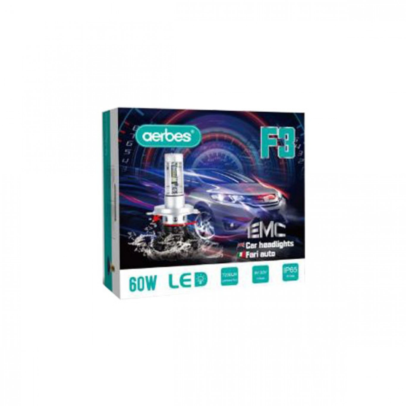 Σετ 2 Τεμάχια Led Λάμπες F3 Αυτοκινήτου 60W H11 7200lm - Led Headlight Σετ 2 Τεμάχια Led Λάμπες F3 Αυτοκινήτου 60W H11 7200lm - Led Headlight