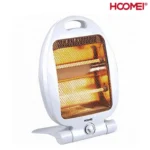 Hoomei Επιδαπέδια Σόμπα Χαλαζία Θερμαντικό Σώμα 800W με Πλέγμα Ασφαλείας - 2 Ρυθμίσεις Θέρμανσης & Λαβή Μεταφοράς