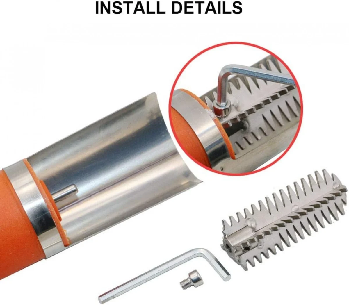 Inox Επαγγελματικός Ηλεκτρικός Φορητός Απολεπιστής Ψαριών 2 Ταχυτήτων Μπαταρίας Υψηλής Ισχύος 6000RPM Επαναφορτιζόμενος Ανοξείδωτος - Electric Fish Scraping 12V