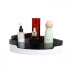 Αυτοκόλλητη Γωνιακή Βάση Οργάνωσης - Ραφιέρα 2 Επιπέδων για το Μπάνιο & την Κουζίνα