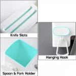 Αυτοκόλλητη Ανοξείδωτη Βάση Σακούλας Απορριμμάτων