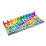 Παιδικό Παιχνίδι Puzzle - Fishing Toy Με Δεινόσαυρους Και Αριθμούς