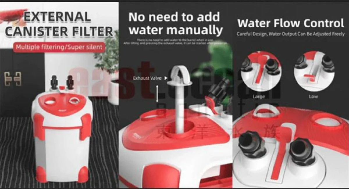 Εξωτερικό Φίλτρο Ενυδρείου 750L/Hour Jeneca AE-800 19x19x29 cm