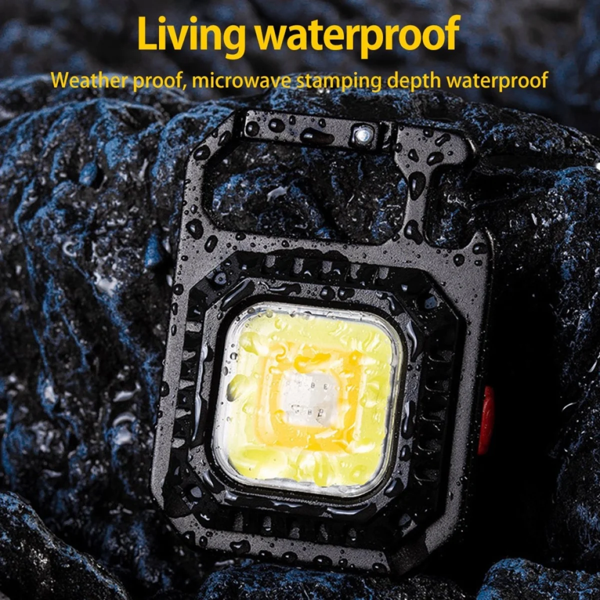 Επαναφορτιζόμενο Αδιάβροχο Μπρελόκ Πολυεργαλείο με Φακό LED COB, Ανοιχτήρι, Ισχυρό Μαγνήτη, Κλιπ Καραμπίνερ, 7 Λειτουργίες Φωτισμού & Τρίποδο