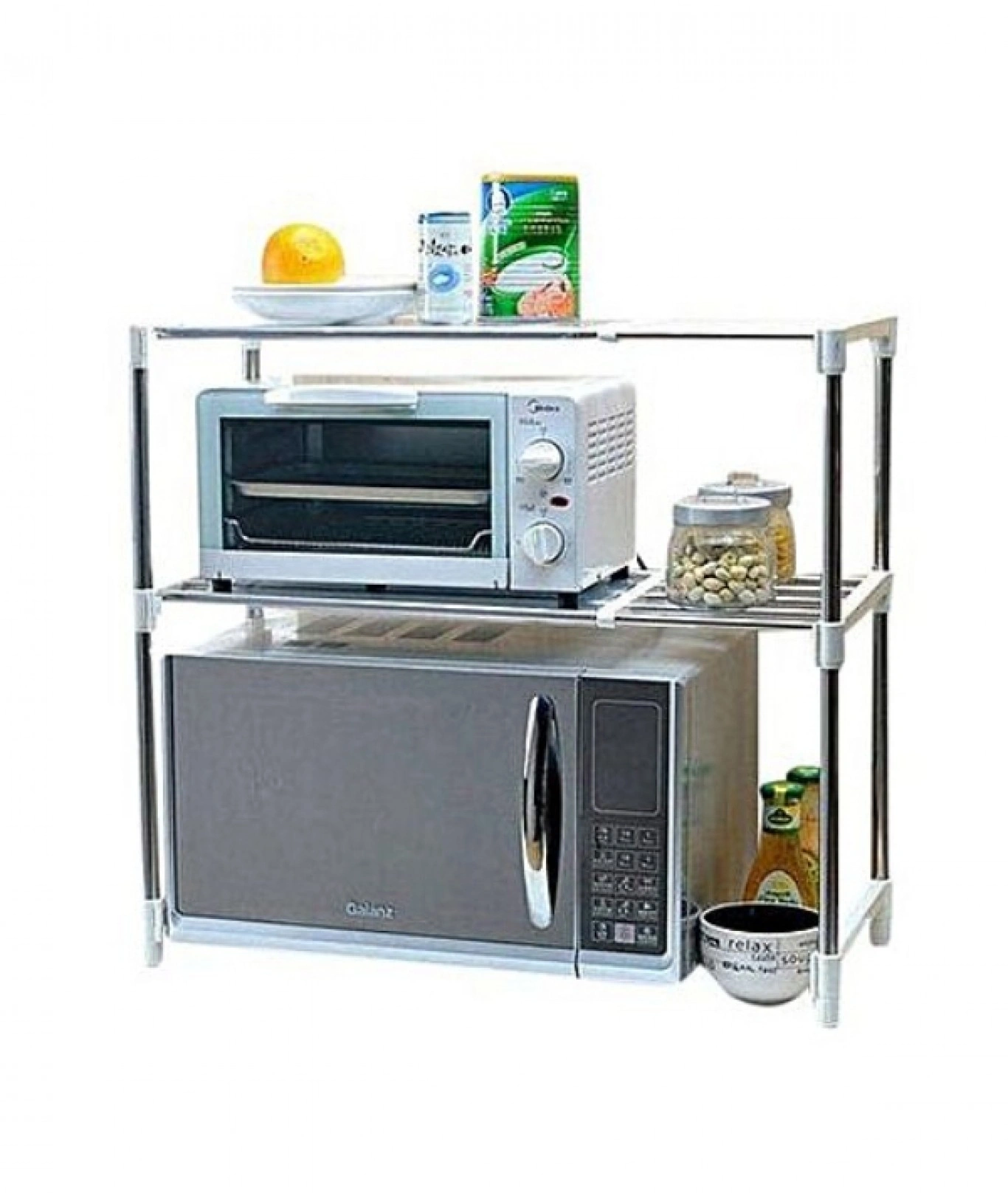 Επεκτεινόμενο Ράφι Πάγκου για Φούρνο Μικροκυμάτων Επεκτεινόμενο Ράφι Πάγκου για Φούρνο Μικροκυμάτων