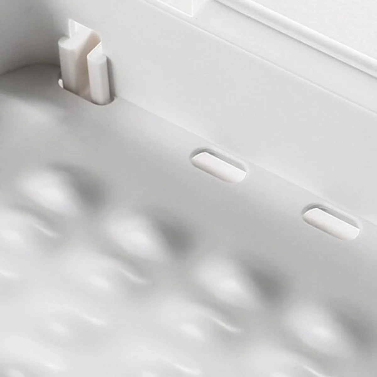 Επιτοίχιο Αυτοκόλλητο Ραφάκι για Σαπούνια Νιπτήρα Μπάνιου - Σαπουνοθήκη Πλαστική