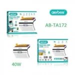 Ηλιακό Φωτιστικό Τοίχου LED με Ανιχνευτή Κίνησης 40W Λευκό AB-TA172 Aerbes