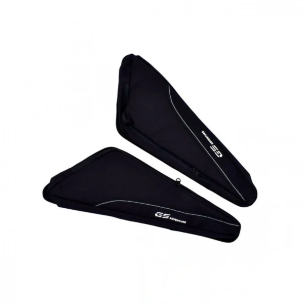 Θήκες Εργαλείων Νάιλον 9.5L με Ραφές GS Adventure για Μοτοσυκλέτες BMW Μαύρο 2τμχ