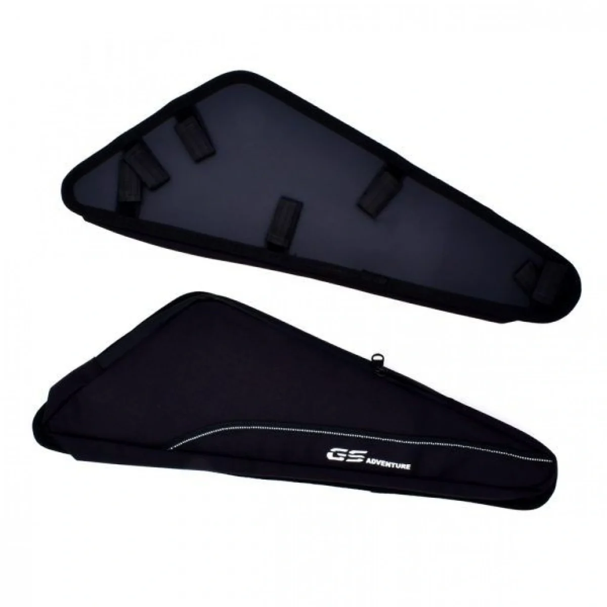Θήκες Εργαλείων Νάιλον 9.5L με Ραφές GS Adventure για Μοτοσυκλέτες BMW Μαύρο 2τμχ