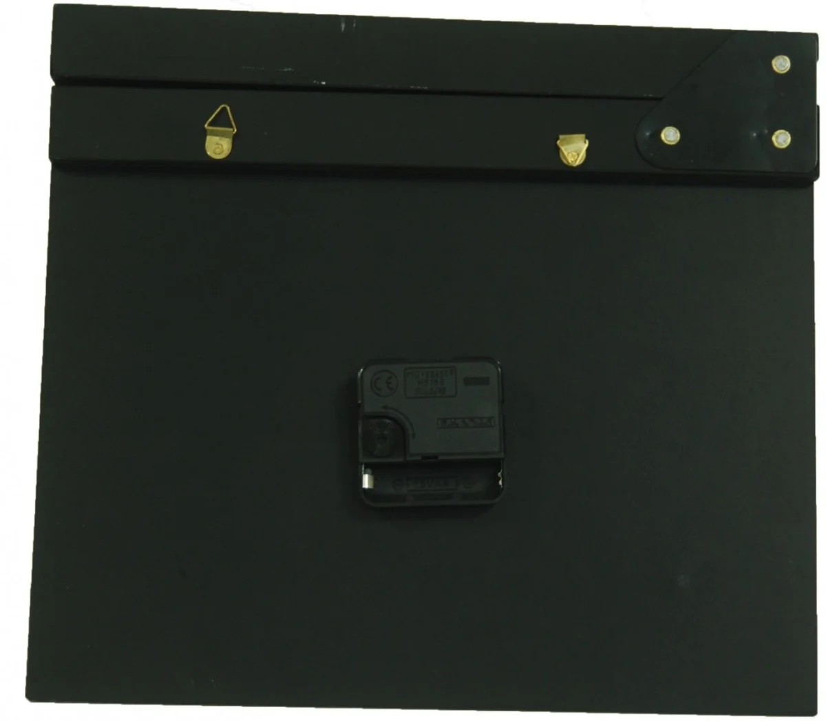 Ξύλινο ρολόι τοίχου σε σχέδιο κλακέτα σκηνοθέτη