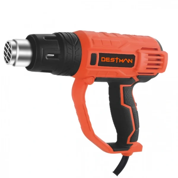 Πιστόλι Θερμού Αέρα 2000W με Ρύθμιση Θερμοκρασίας εως και 600°C Destman DT-5560