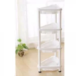 Πρακτική Γωνιακή Ραφιέρα Αποθήκευσης με 4 Ράφια