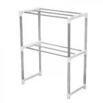 Πτυσσόμενη Ραφιέρα Ρυθμιζόμενου Μήκους 47,5-87cm Κουζίνας, Μπάνιου, Εισόδου - Βάση Οργάνωσης - Αποθήκευσης Μεταλλική - Multifunction Telescopic Rack