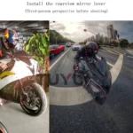 Πτυσσόμενο Κοντάρι - Βραχίονας 110cm Επέκτασης Μοτοσυκλέτας / Μηχανής για Κάμερες, GoPro, Κάμερα Selfie Insta 360 - Βιντεοσκόπηση Διαδρομής