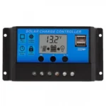 Ρυθμιστής Φόρτισης Μπαταριών με LCD Οθόνη για Φωτοβολταϊκά Συστήματα PWM SCC 20Ah 12/24V Dual USB