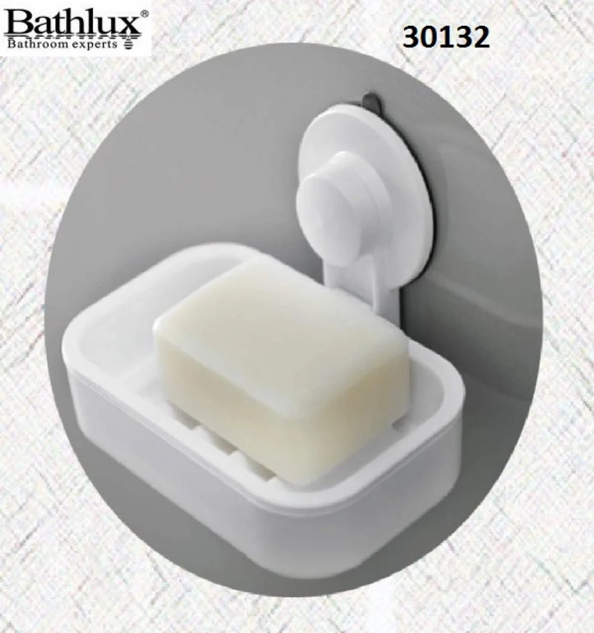 Σαπουνοθήκη με Βεντούζα 30132 BATHLUX