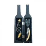Σετ 5 Αξεσουάρ Κρασιού σε Θήκη με Σχήμα Μπουκάλι Κρασιού
