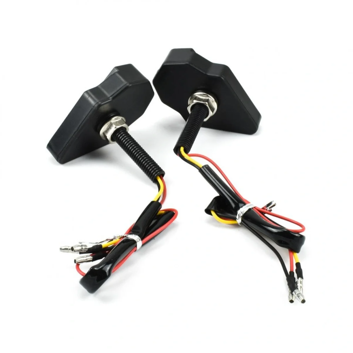 Τριγωνικά Φλας Μηχανής LED Πορτοκαλί & Μπλέ Universal Smoke - Σετ 2τμχ