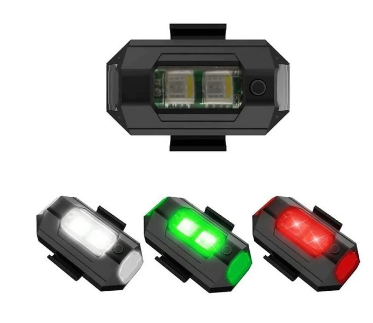 Στροβοσκοπικά Φώτα LED για Drone με 3 Χρώματα και 9 Λειτουργίες