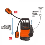 Υποβρύχια Αντλία Νερού 400W Destman DT-60400