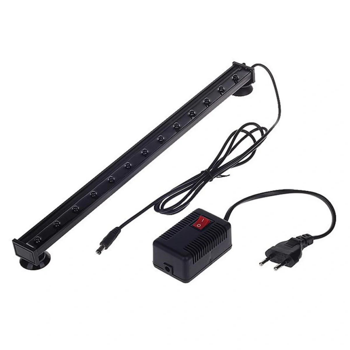 Υποβρύχιο Φωτιστικό & Οξυγονωτής Αεροκουρτίνα Ενυδρείου - LED Light & Air Stone 35,5cm Dee-350