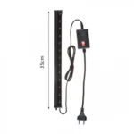 Υποβρύχιο Φωτιστικό με Λευκά Led & Υποβρύχιο Φωτιστικό & Οξυγονωτής Αεροκουρτίνα Ενυδρείου - LED Light & Air Stone 35,5cm Dee-350