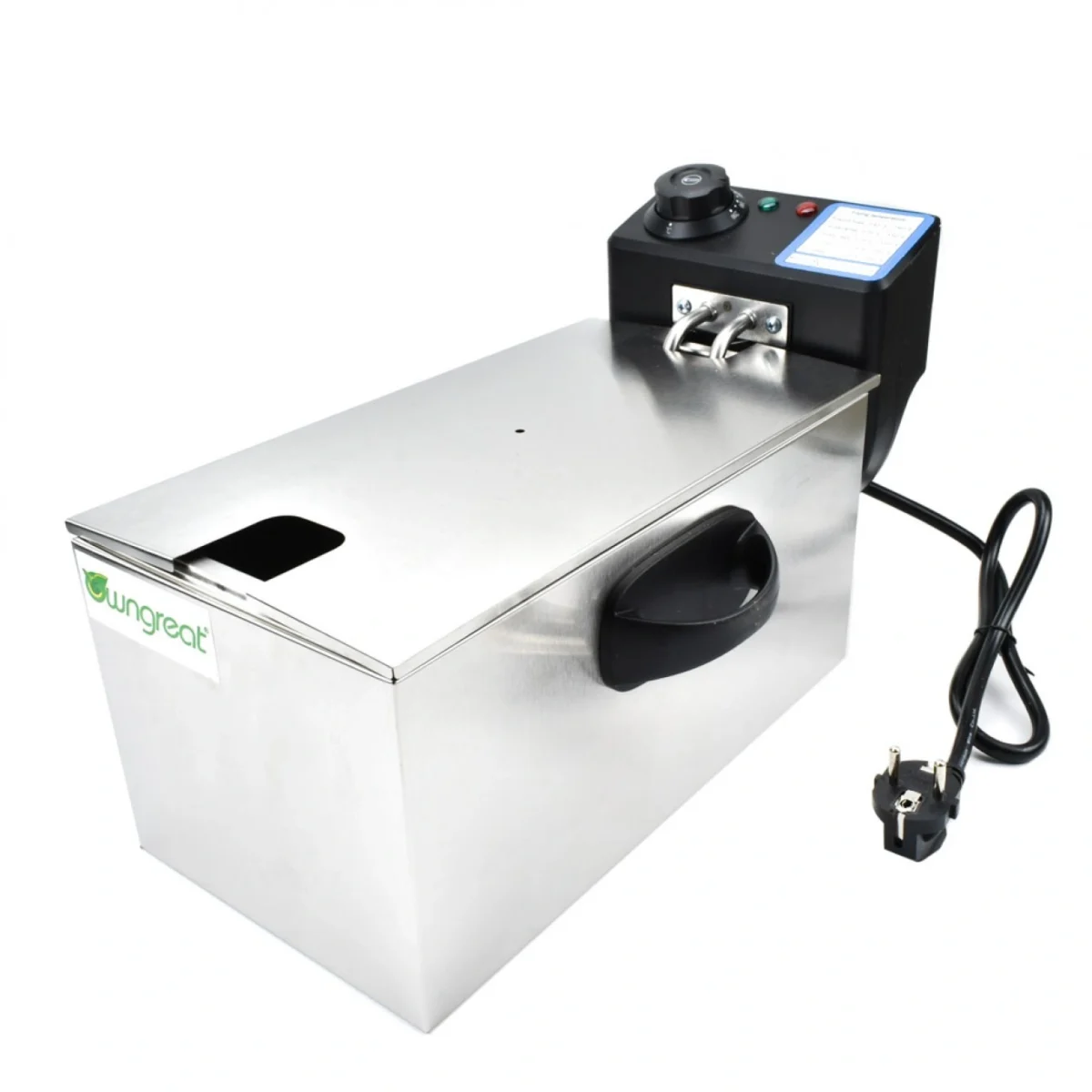 Ανοξείδωτη Φριτέζα Λαδιού 3L 2000W Ταχείας Θέρμανσης SOKANY WJ-800