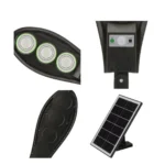 Στεγανό IP65 Ηλιακό Φωτιστικό Δρόμου 50W με Ανιχνευτή Κίνησης και Τηλεχειριστήριο GD-750