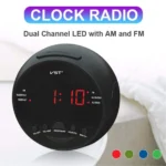 Επιτραπέζιο Ρολόι Ξυπνητήρι & Ραδιόφωνο 3 σε 1 - AM/AF Clock Alarm Radio VST-905