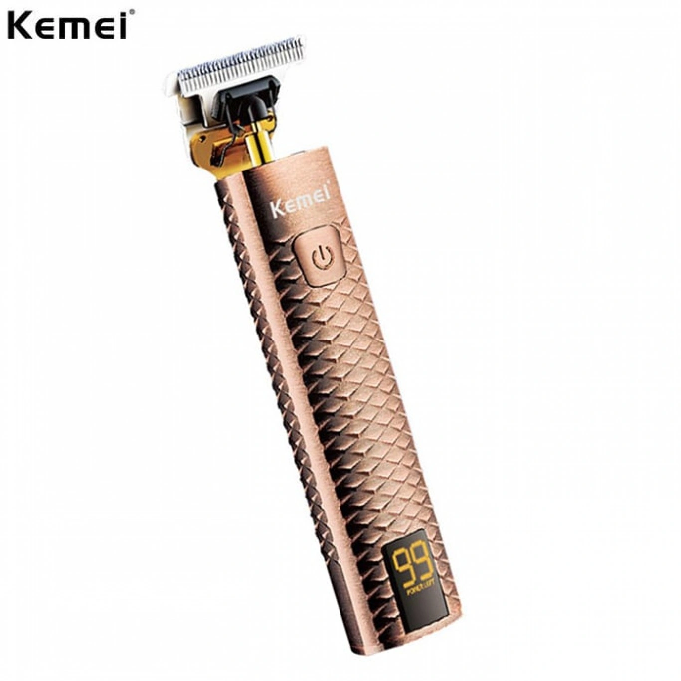 Kemei Επαγγελματική Επαναφορτιζόμενη Κουρευτική Μηχανή 6W Μεταλλική Ρυθμιζόμενου Μήκους Κοπής με LCD Οθόνη για Ένδειξη Μπαταρίας KM-1936 Kemei Επαγγελματική Επαναφορτιζόμενη Κουρευτική Μηχανή 6W Μεταλλική Ρυθμιζόμενου Μήκους Κοπής με LCD Οθόνη για Ένδειξη Μπαταρίας KM-1936