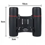 Mini Πτυσσόμενα Κυάλια για Υπαίθρια Παρατήρηση Πουλιών, Ταξίδια, Κυνήγι,Κάμπινγκ 30*60 Day & Night Vision