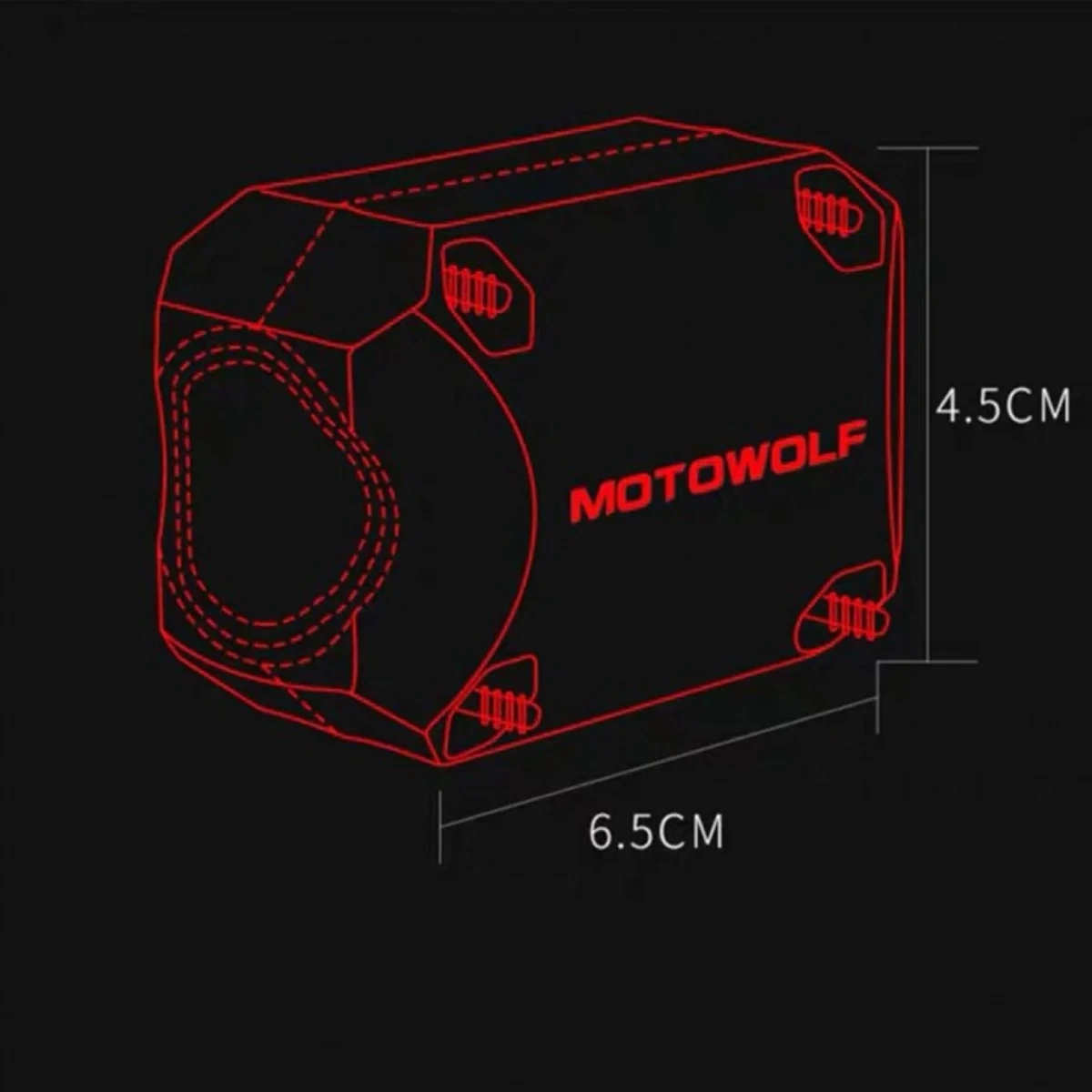 Motowolf Προστατευτικό Πτώσης για Κάγκελα Μοτοσυκλέτας 22mm - 25mm - 28mm