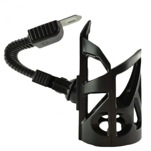 Motowolf® Ποτηροθήκη Τιμονιού με Βάση για Μοτοσυκλέτες και Ποδήλατα - Μαύρη